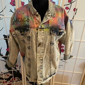 Colorful Jean Jacket